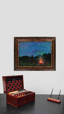 Тютиков Иван Иванович. У костра